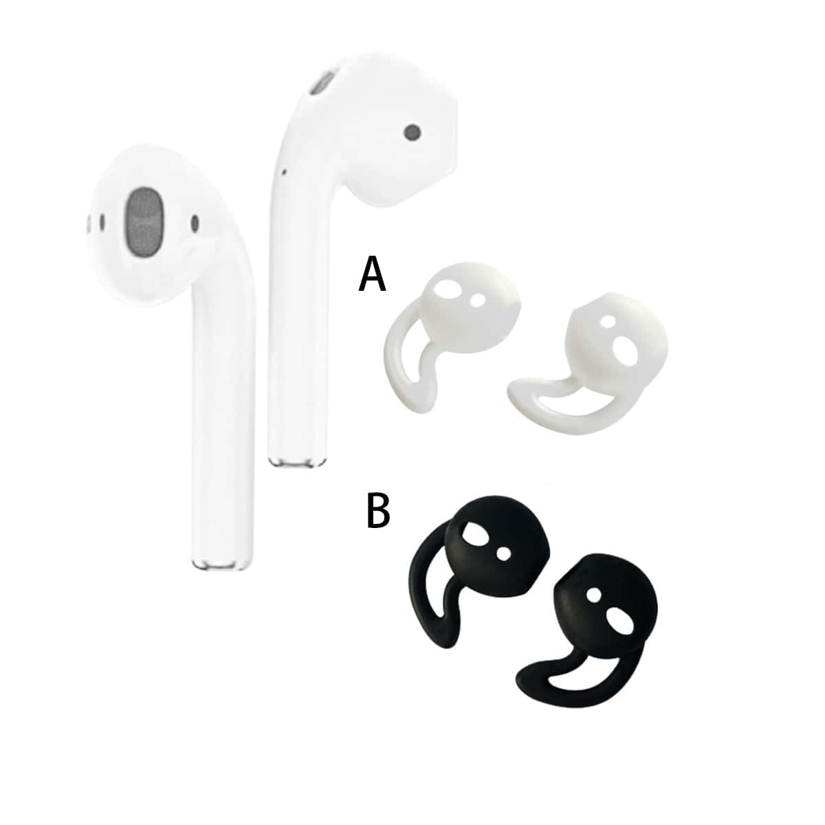 

1pair Silicone Earphone Anti-slip Cover, Multicolor