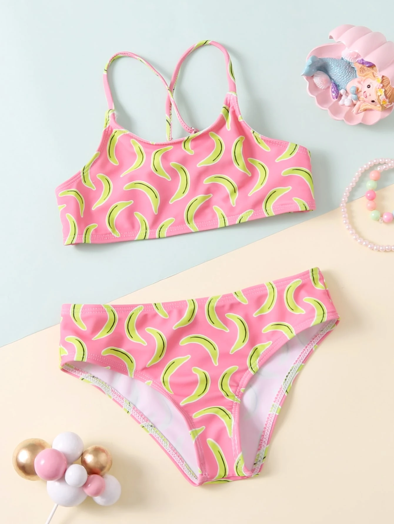 Banana print bikini Clearance
