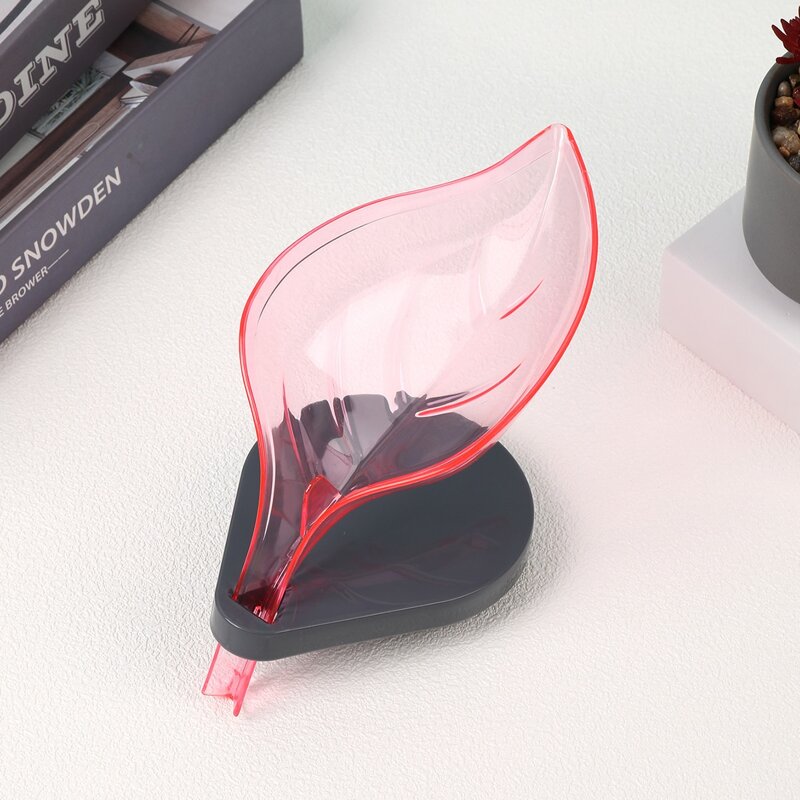 

Leaf Shaped Soap Dish, Pink