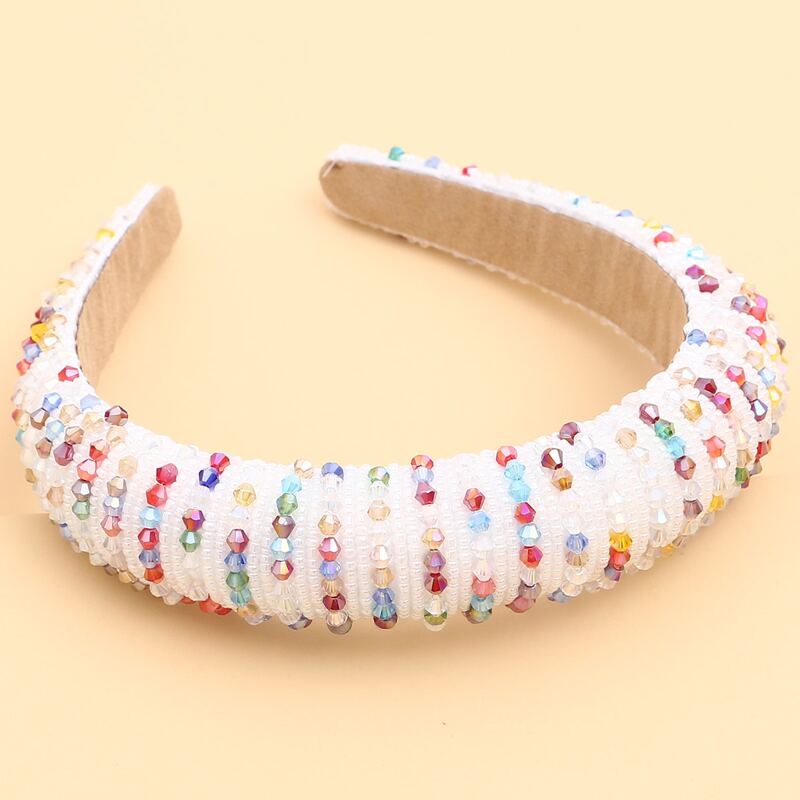 

Crystal Decor Hair Hoop, Multicolor