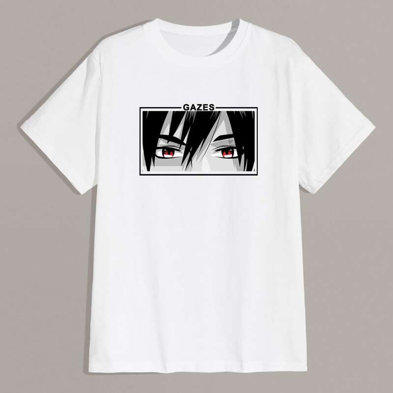 

Guys Letter Figure Graphic Tee, White