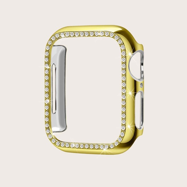 

Rhinestone Decor iWatch Case, Gold