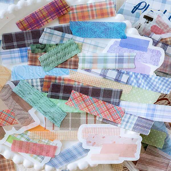 

60pcs Mixed Pattern Random Sticker, Multicolor
