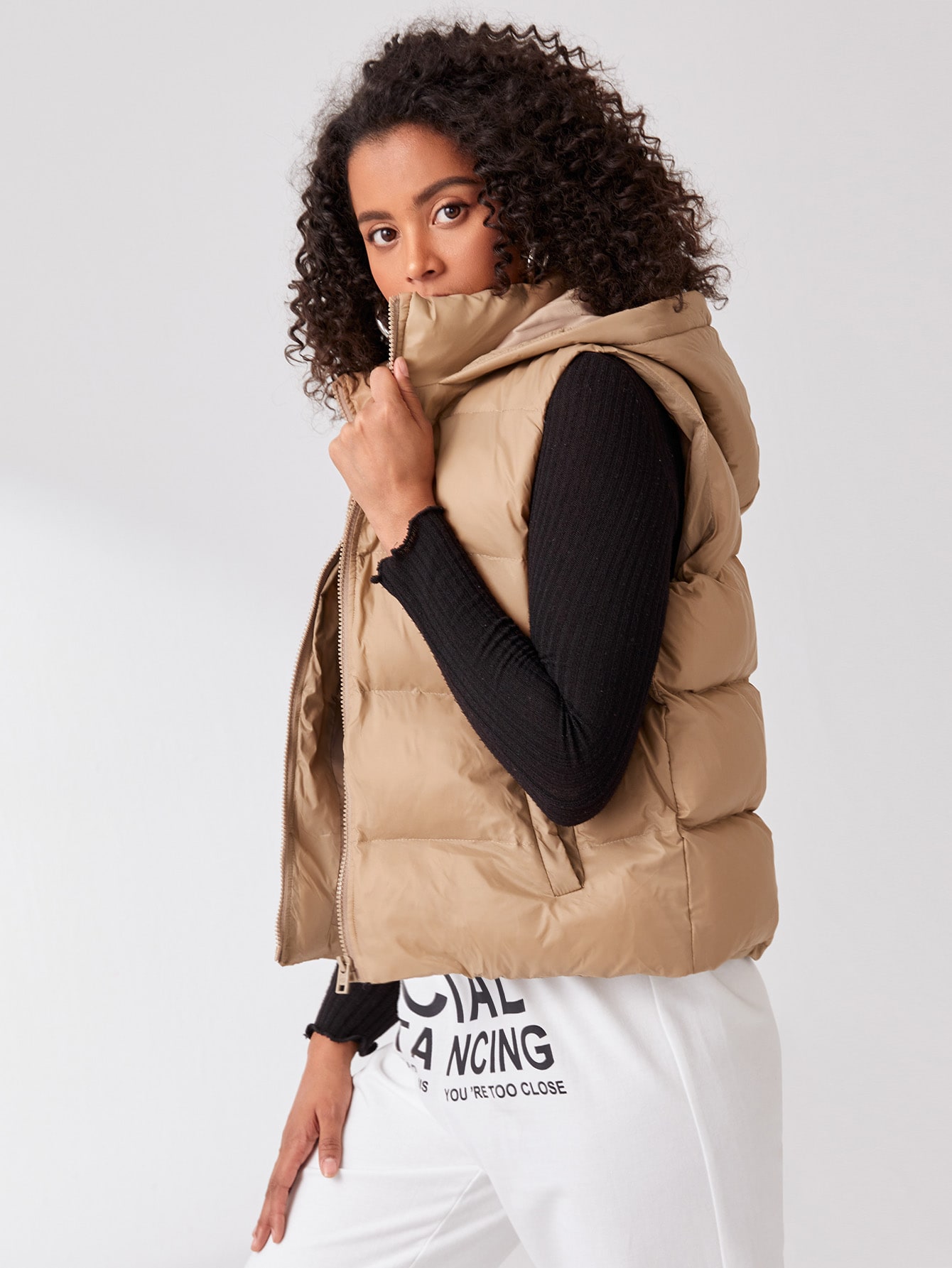 doudoune sans manche shein