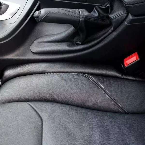 

1pc Car Seat Gap Leak-proof Strip, Black