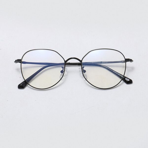 

Men Metal Frame Glasses, Clear