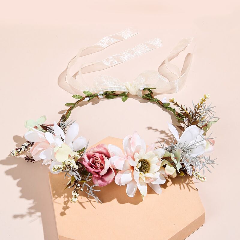

Flower Decor Headband, Multicolor