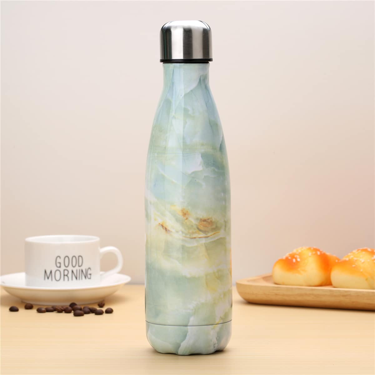 

Marble Pattern Vacuum Cup, Multicolor