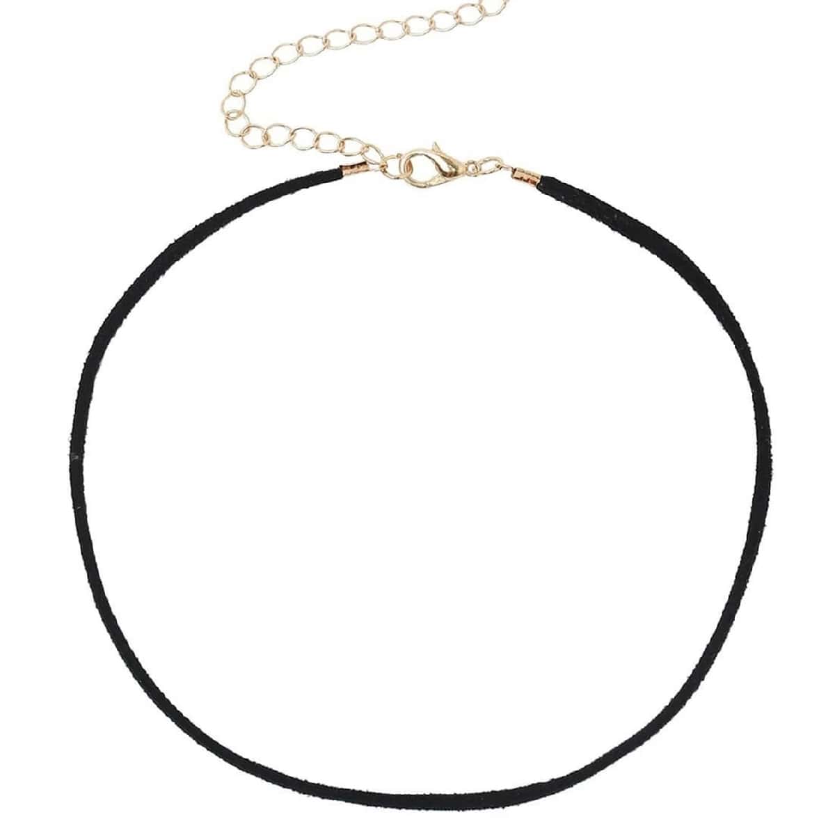 

Simple String Anklet, Black