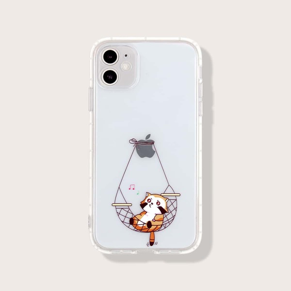 

Cartoon Graphic Clear iPhone Case