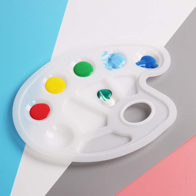 

3pcs Oil Painting Palette, White
