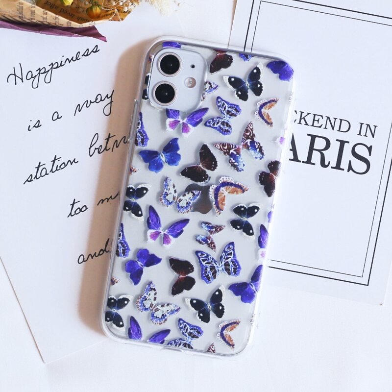 

Butterfly Clear iPhone Case