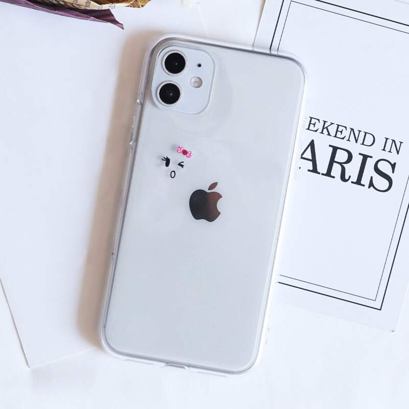 

Cartoon Clear iPhone Case