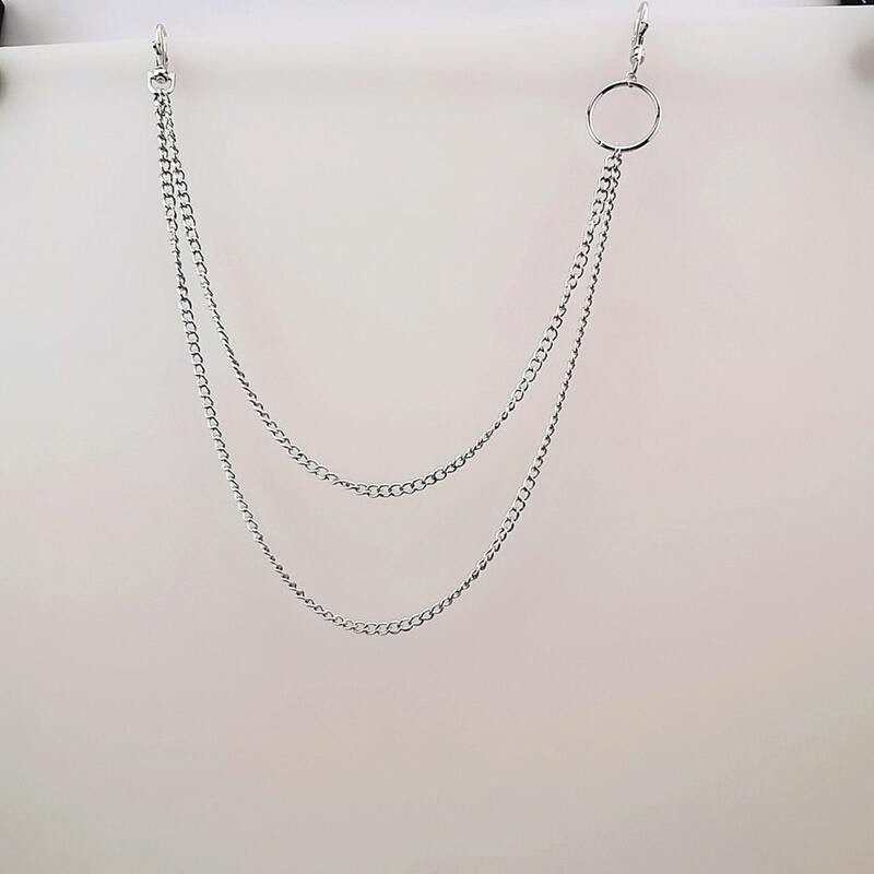 

Layered Pants Chain, Silver