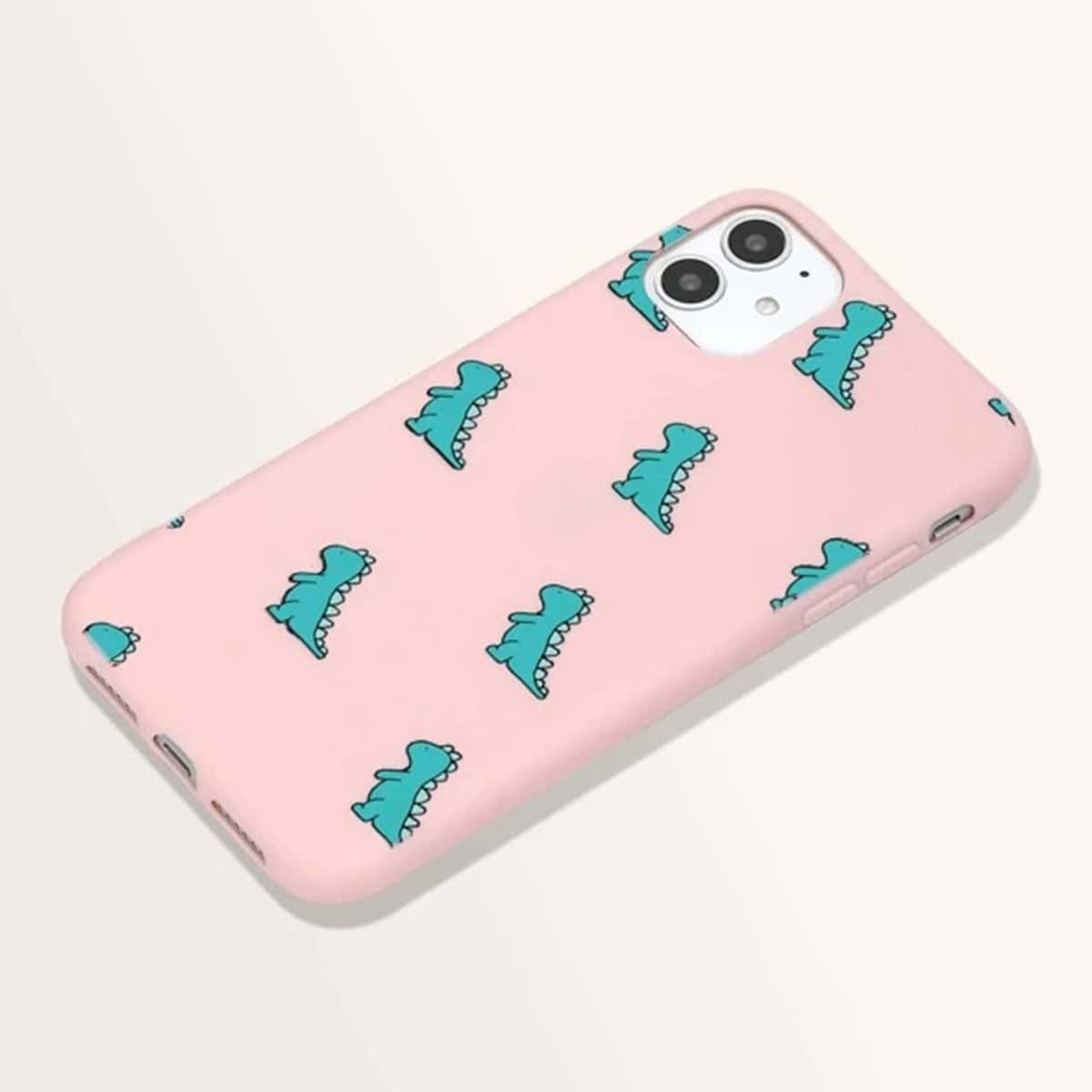

Dinosaur Print iPhone Case, Clear