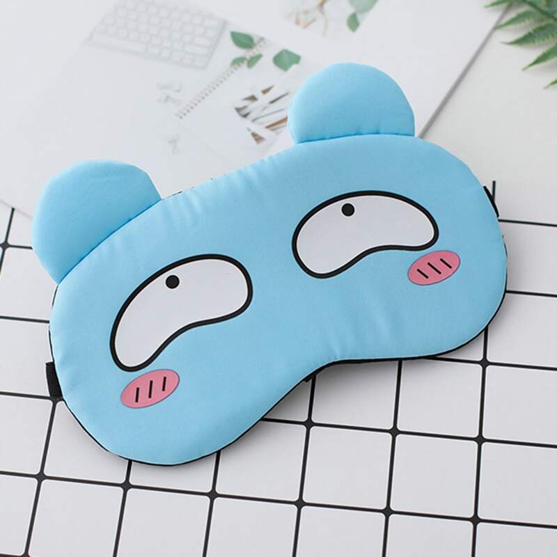 

1pc Cartoon Design Eye Cover, Blue