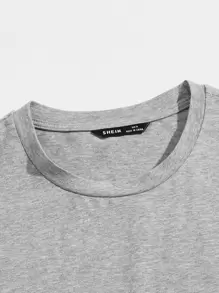 SHEIN Đồ mặc nhà Nam Túi Sọc ca rô Giải trí - Nhiều màu - Xem 4