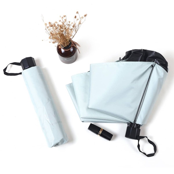 

Plain Anti-UV Sun Umbrella, Baby blue