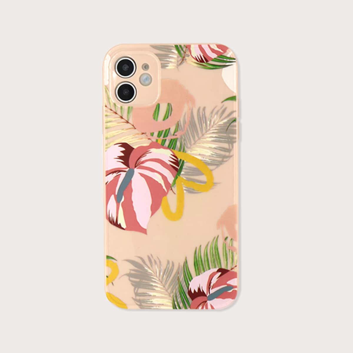 

Leaf Print iPhone Case, Multicolor