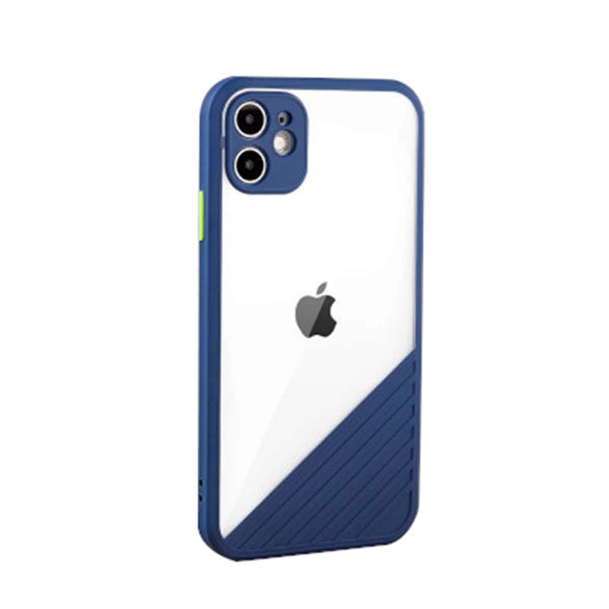 

Colorblock Contrast Frame iPhone Case, Blue
