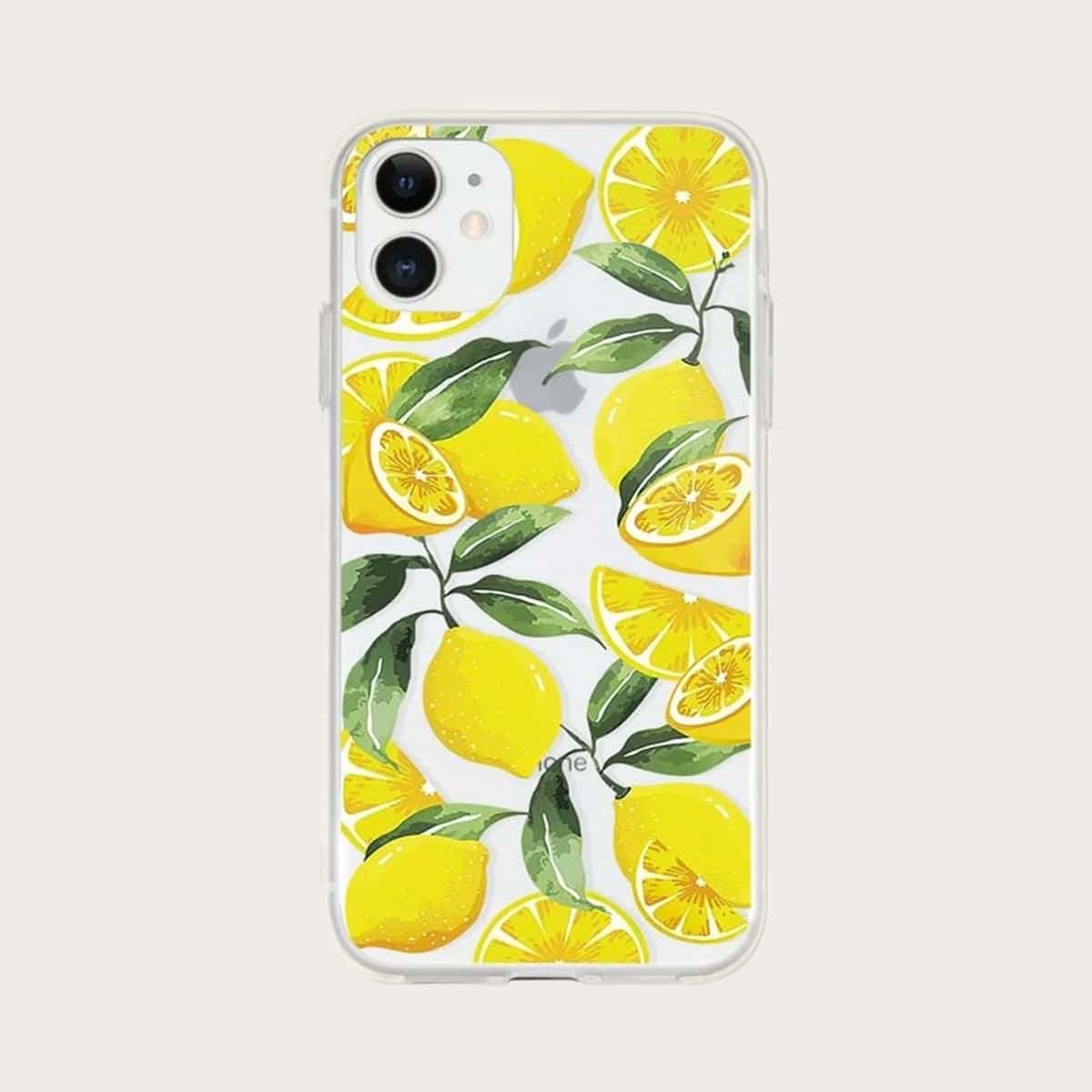 

Lemon Pattern iPhone Case, Multicolor