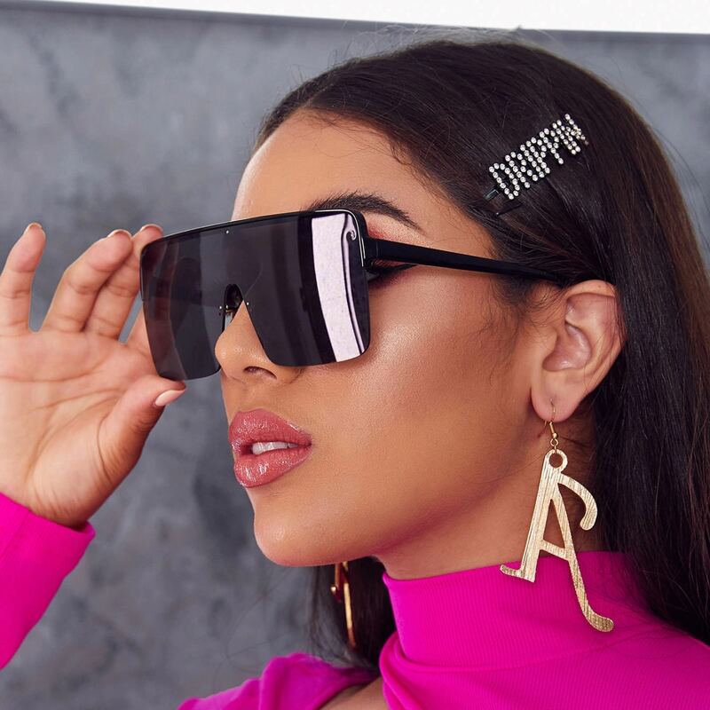

Flat Top Shield Sunglasses