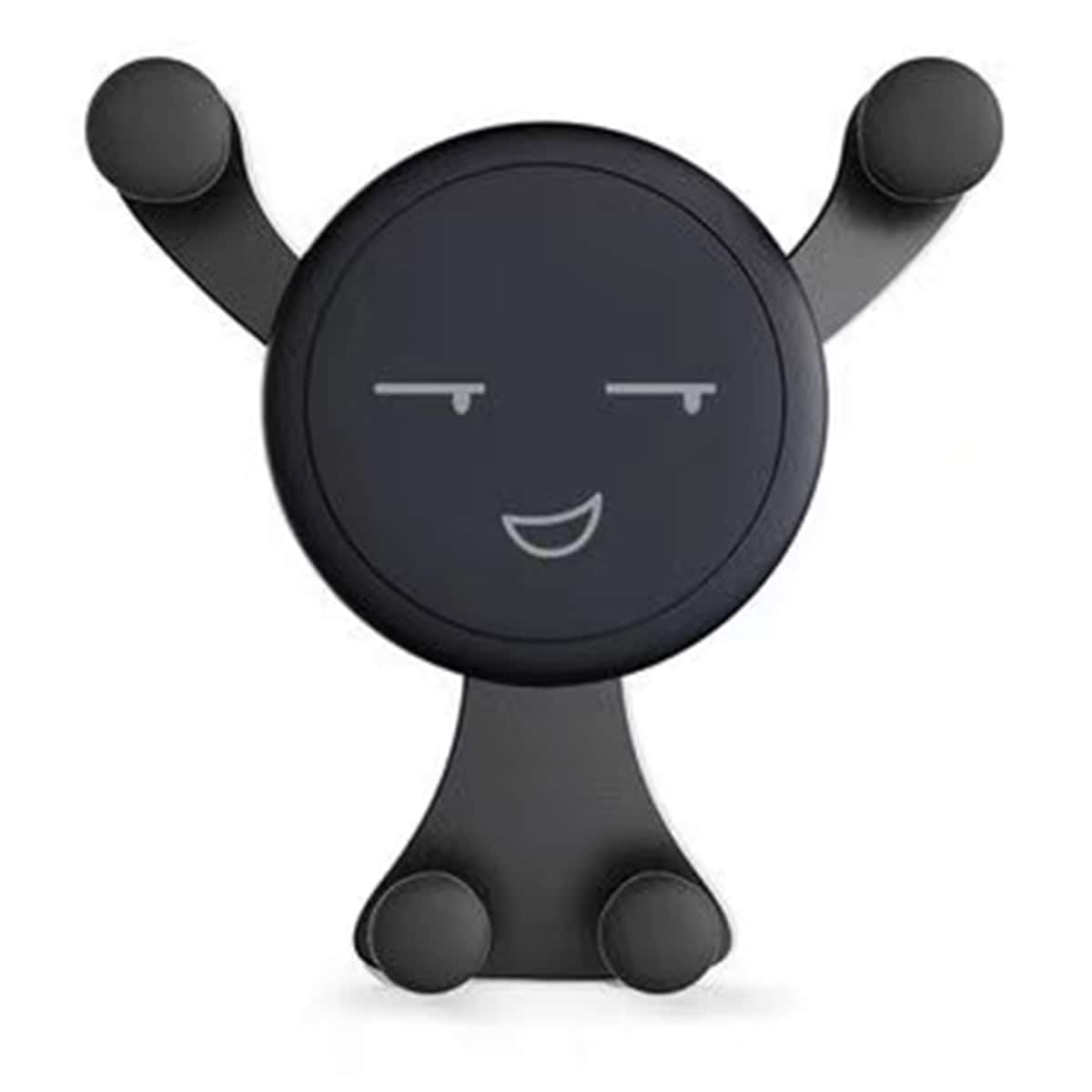 

1pc Cartoon Car Phone Holder, Black