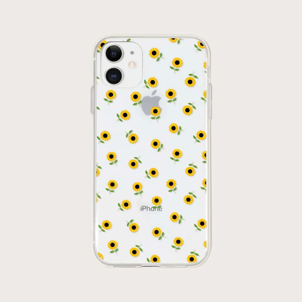 

Sunflower Print iPhone Case, Multicolor