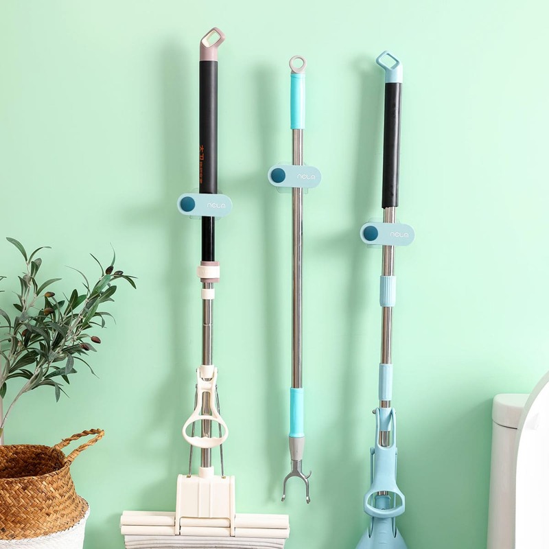

1pc Two Tone Mop Gripper, Baby blue