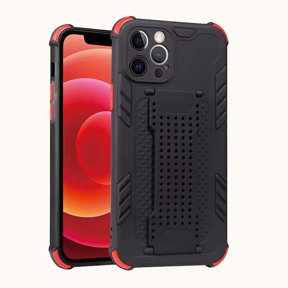 

Shockproof Armor iPhone Case, Black