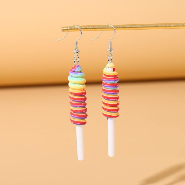 

Lollipop Drop Earrings, Multicolor