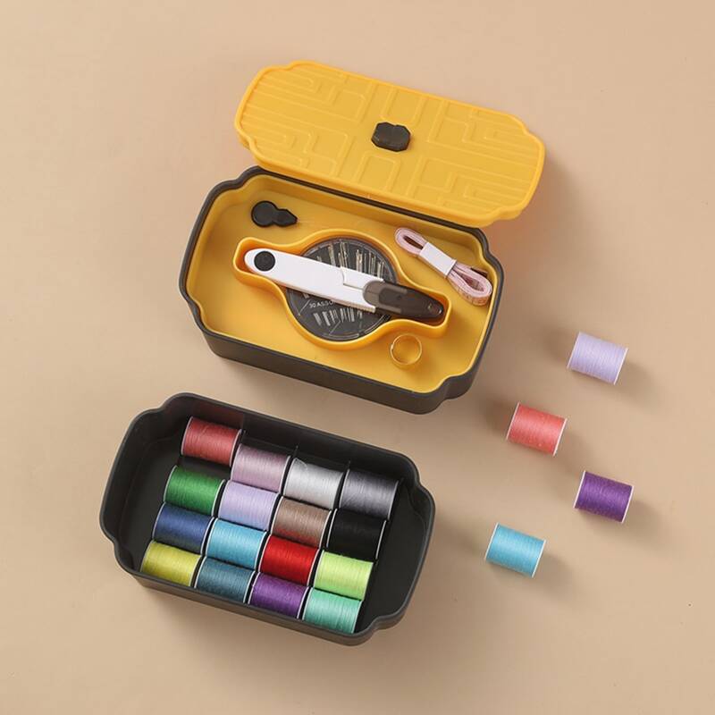 

1set Portable Multifunctional Sewing Kit, Multicolor