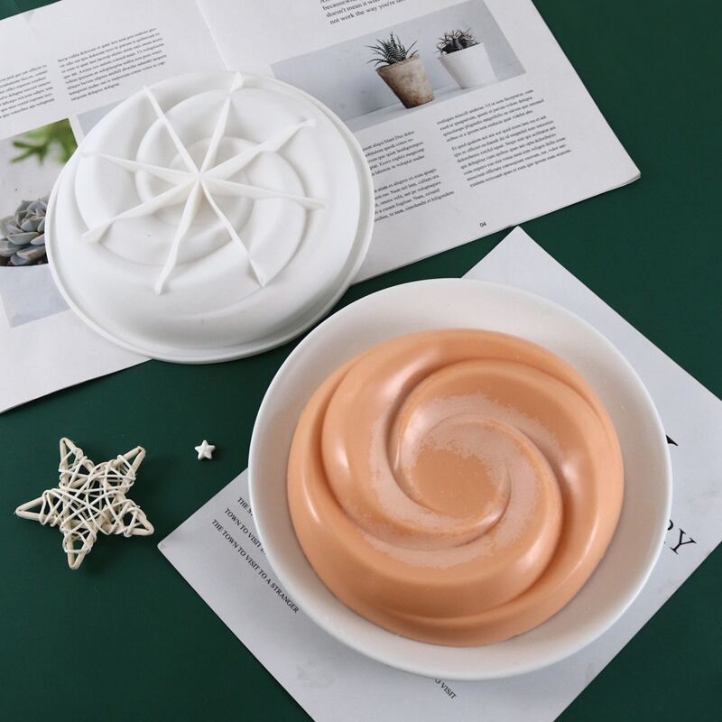 

1pc Silicone Cake Mold, White