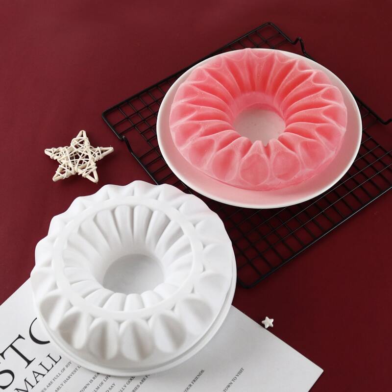 

1pc Silicone Cake Mold, White