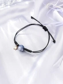 2 cái Star Decor String Bracelet - Nhiều màu - Xem 2