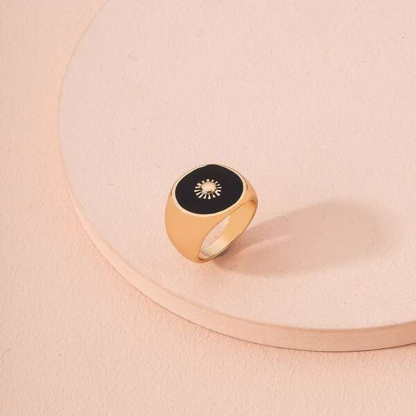 

1pc Minimalist Ring, Gold