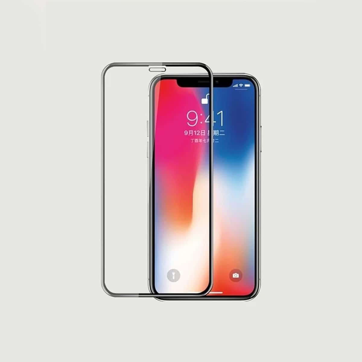 

1pc Tempered Phone Protection Film, Clear