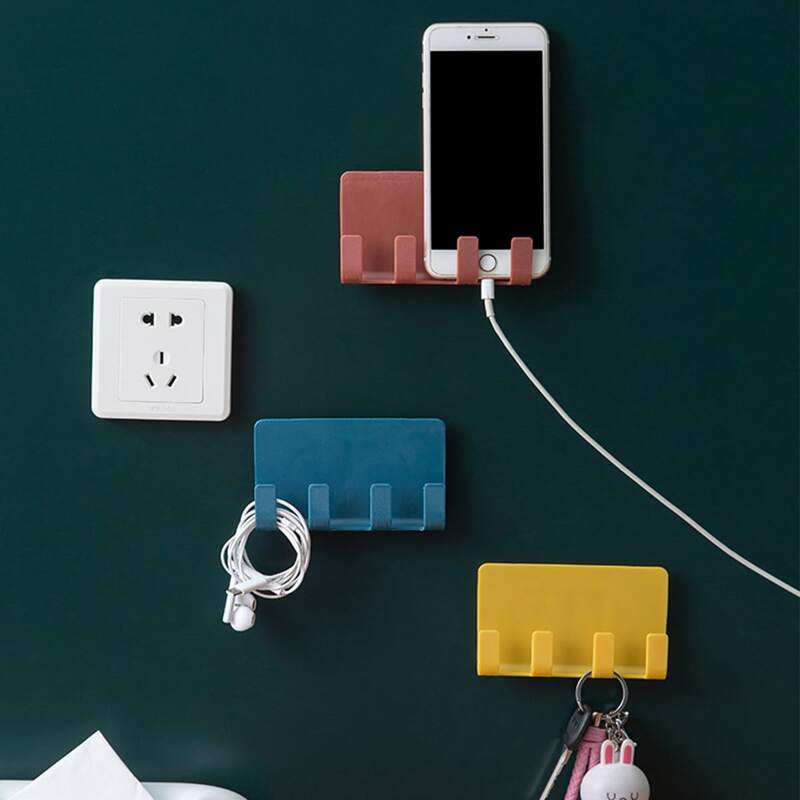 

1pc Wall Mounted Hook, Multicolor