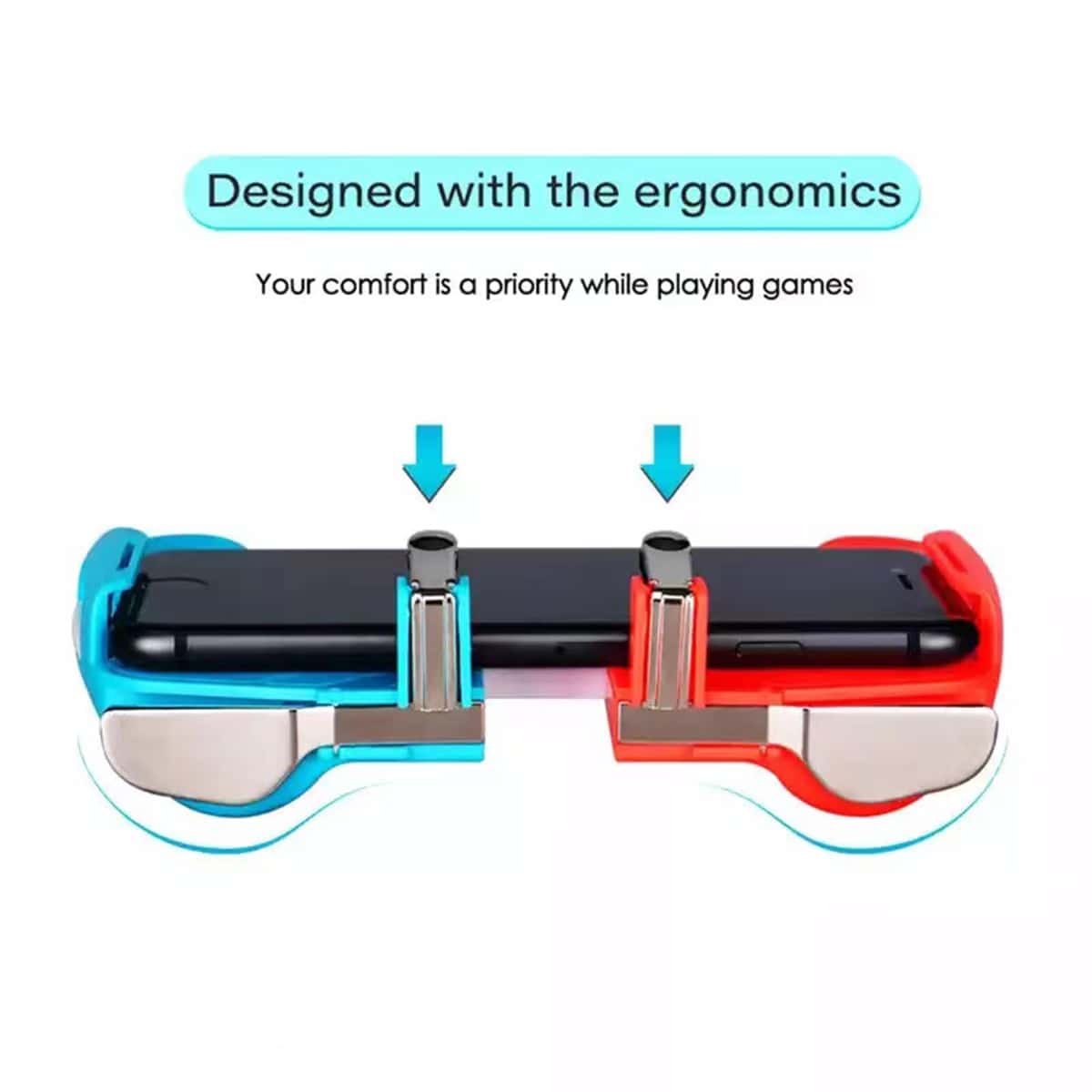 

1pc Mobile Gaming Gamepad Controller, Multicolor