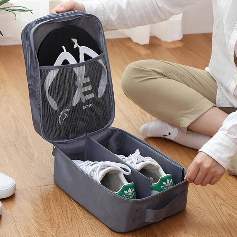 

1pc Solid Shoes Storage Bag, Multicolor