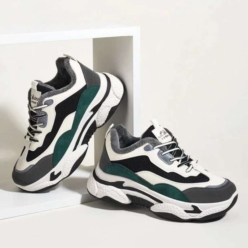

Colorblock Chunky Trainers, Multicolor