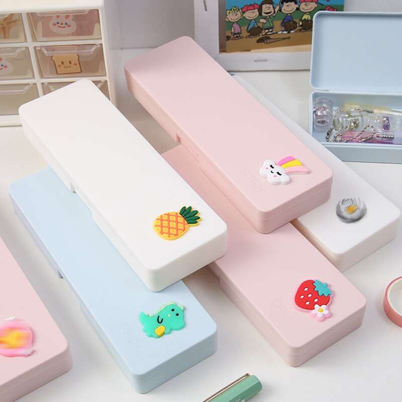 

1pc Random Cartoon Pencil Case, Multicolor