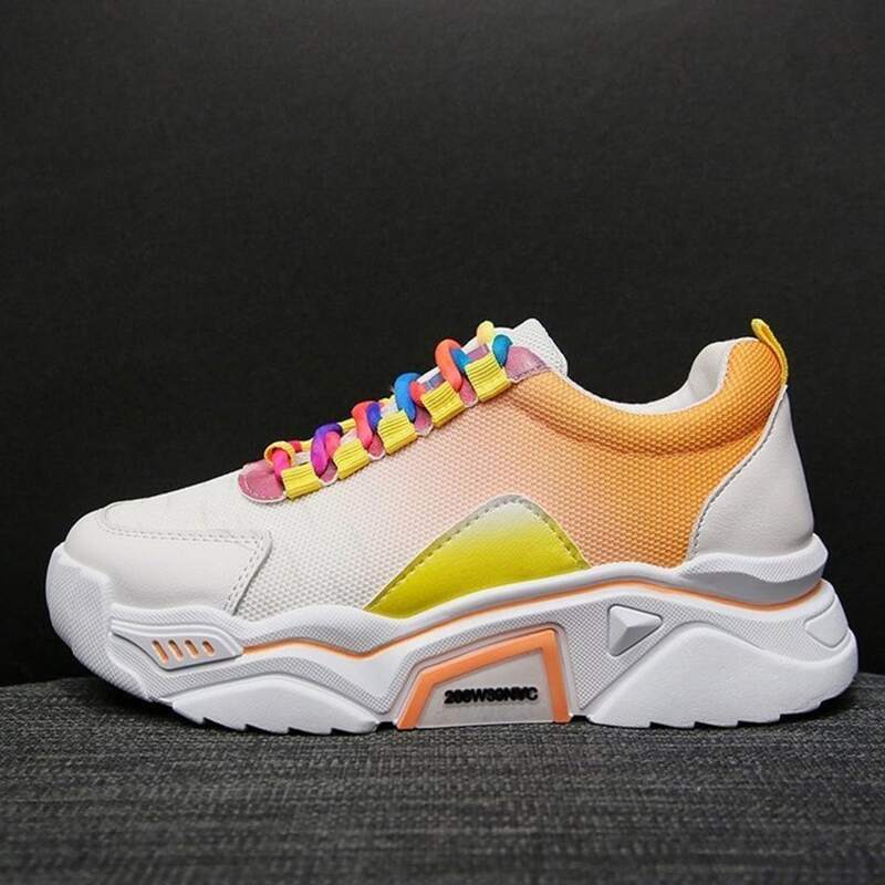

Ombre Chunky Sneakers, Multicolor