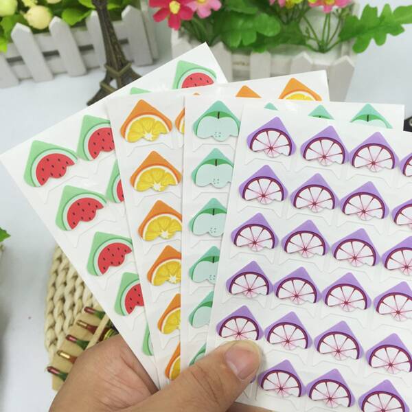 

1sheet Fruit Pattern Random Sticker, Multicolor