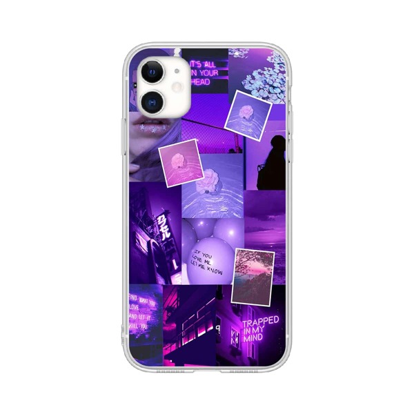 

Чехол для iPhone со смешанным узором, Многоцветный