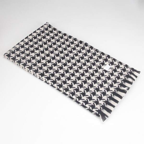 

Raw Hem Two Tone Scarf, Multicolor
