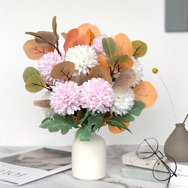 

1bundle Artificial Flower Without Vase, Multicolor