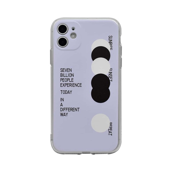 

Letter Graphic iPhone Case, Multicolor