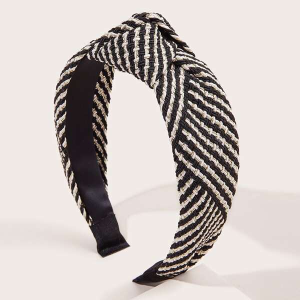 

Striped Knot Hair Hoop, Multicolor