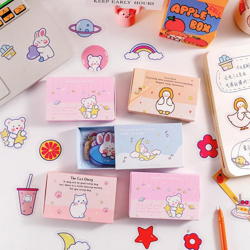 

40pcs Cartoon Graphic Random Sticker, Multicolor